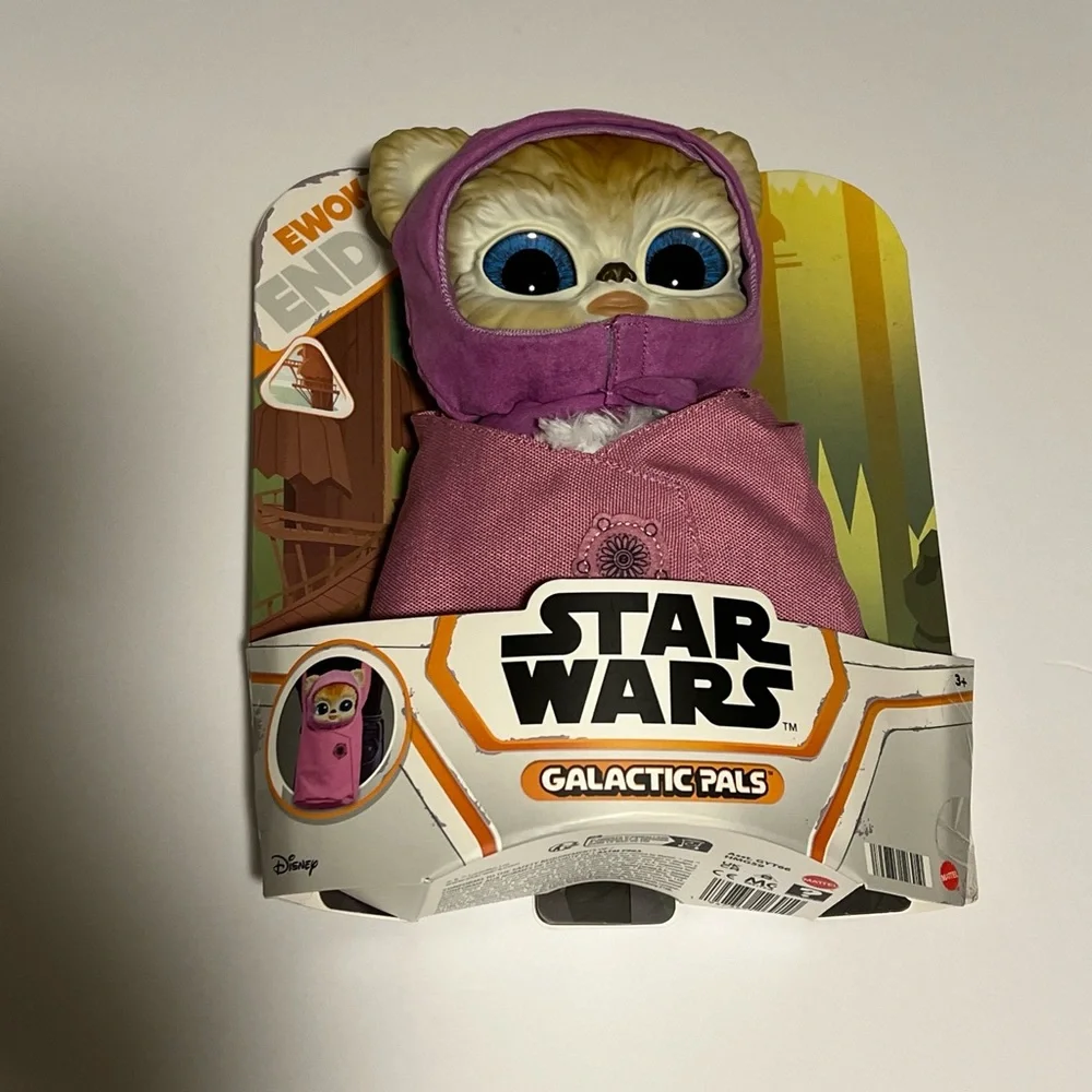 Star Wars Galactic‎ Pals Ewok Endor Action Figure / Toy For Children 3 and Up